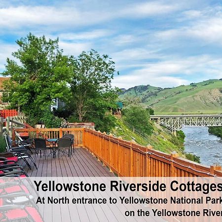 Yellowstone Riverside Cottages Gardiner Exteriör bild